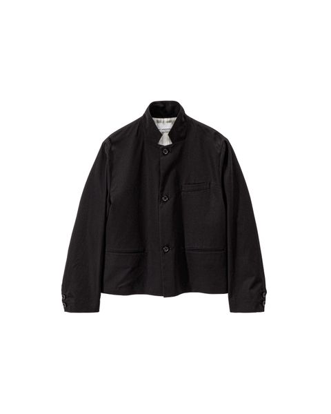 Graphpaper 26SS Women's Brushed Cotton Gabardine Stand Collar Jacket(GL261-20396)BLACK☆2月7日(土)発売！