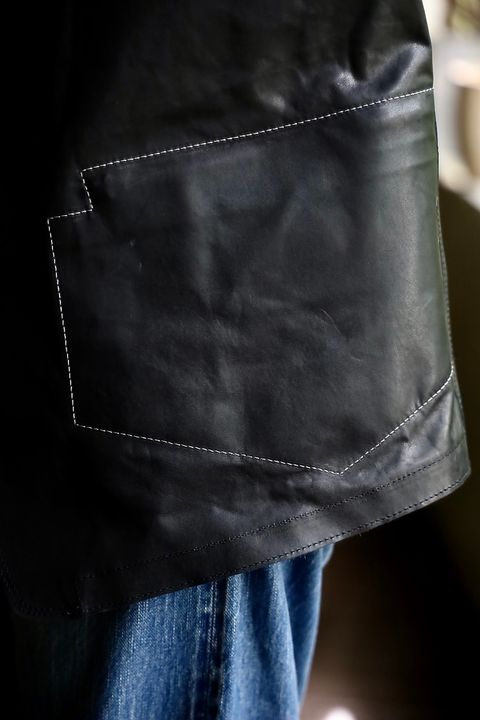 eYe JUNYA WATANABE MAN Levi’s Wネームレザージャケットスタイル2024.9.20.