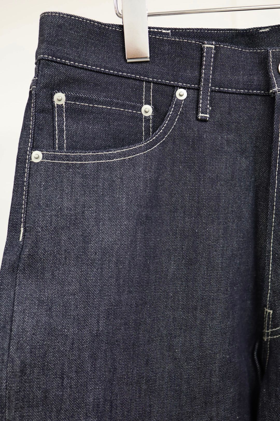 グラフペーパー Selvage Denim Five Pocket wide Straight Pants(GU261-40059RB)INDIGO_RIGID★1月24日(土)発売！