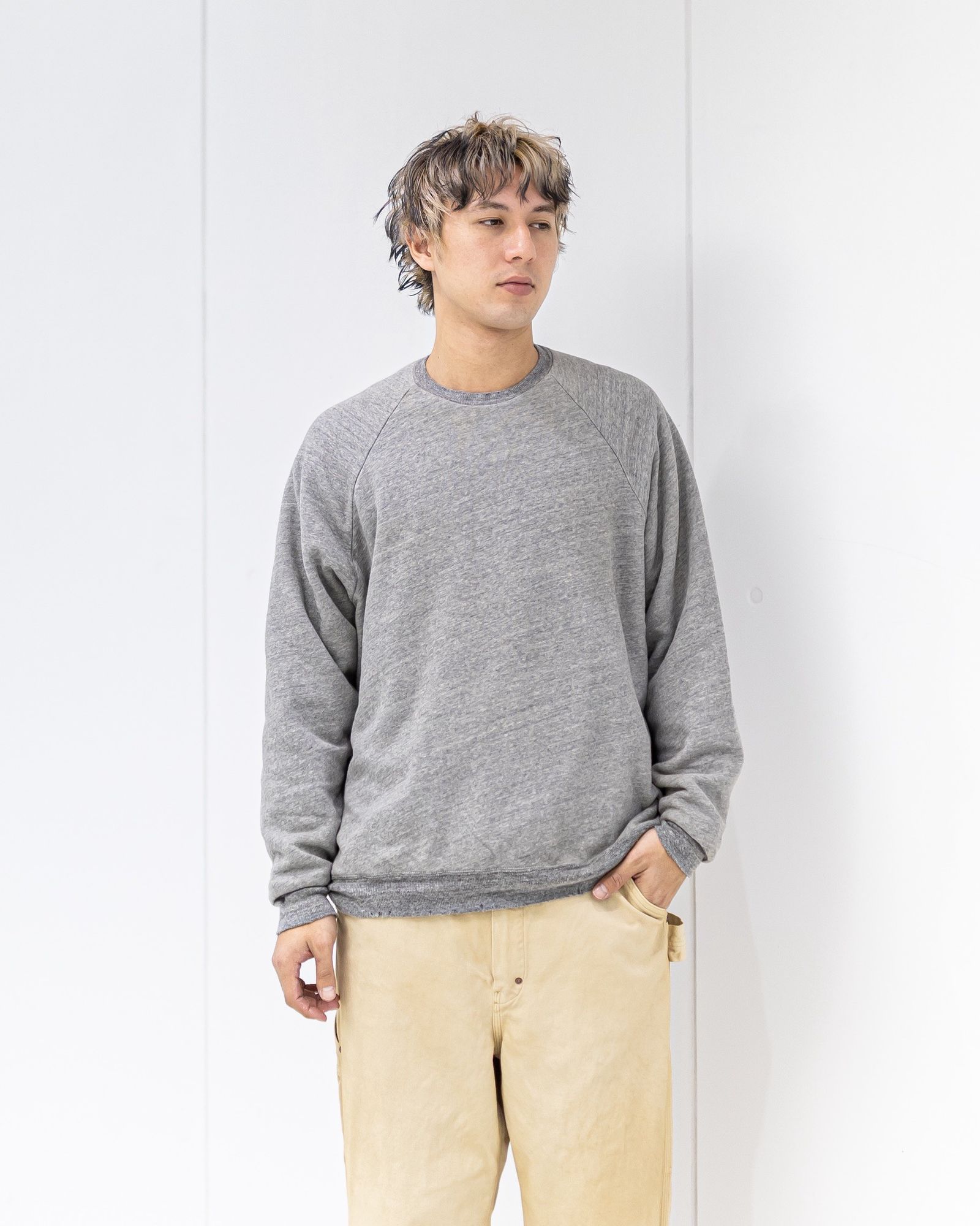 A.PRESSE 新作Vintage Light Weight Reversible Sweatshirt1月24日(土)新作発売！