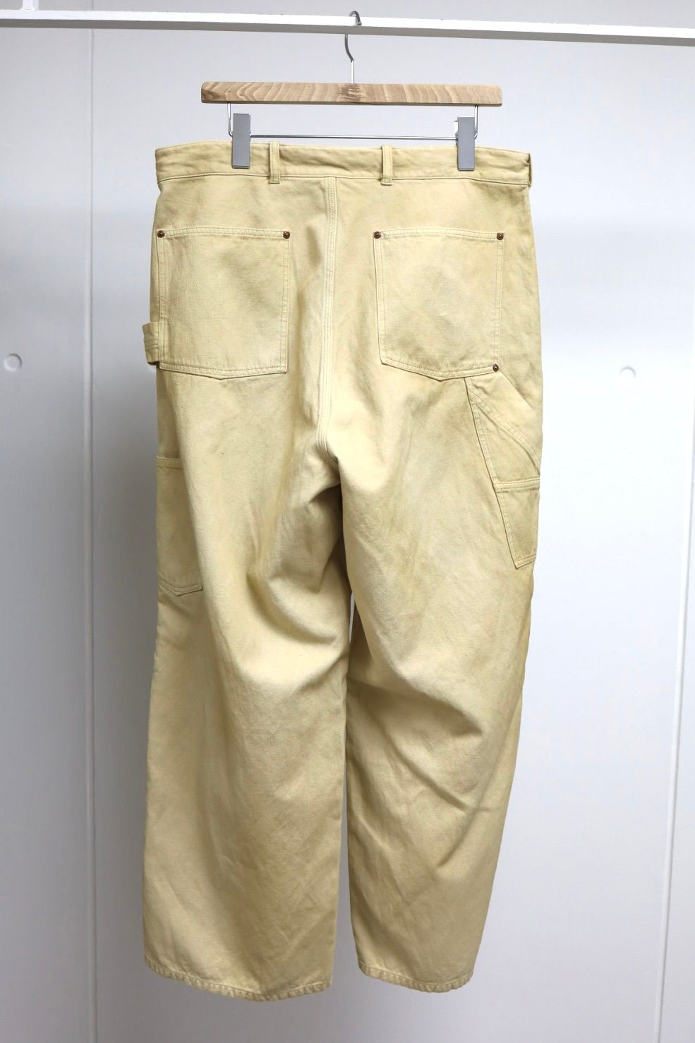 アプレッセ 2026 STYLE1 Vintage Silk Hemp Painter Pants (26SAP-04-07)BEIGE☆1月24日(土)発売！