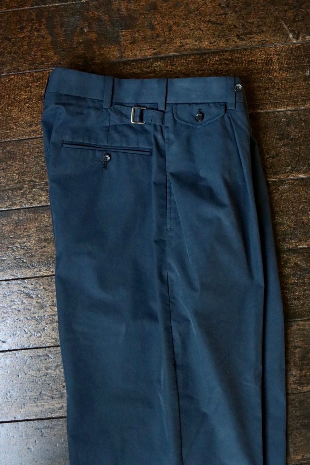 アプレッセ23SS High Density Weather Cloth Trousers (23SAP-04-21H)NAVY