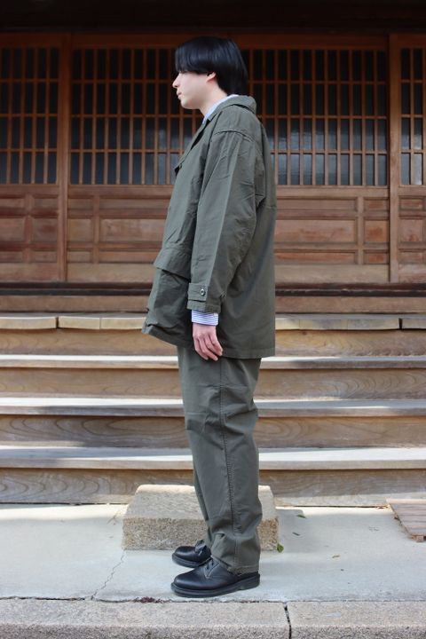 FreshService OVERDYED LEFT TWILL COAT(FSW-22-CT_38) style.2022.3.5