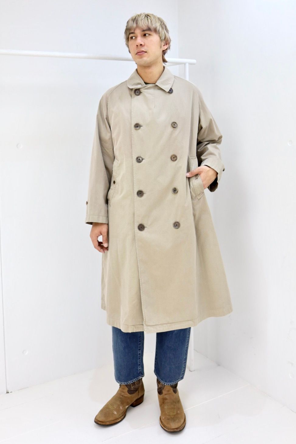 アプレッセ 2026 STYLE1 Vintage Trench Coat(26SAP-01-58)ECRU☆2月21日(土)発売！