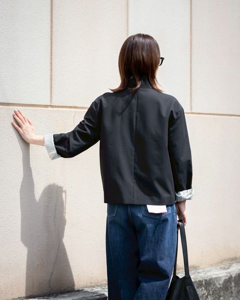 Graphpaper 新作Brushed Cotton Gabardine Stand Collar Jacket style.2026.04.05