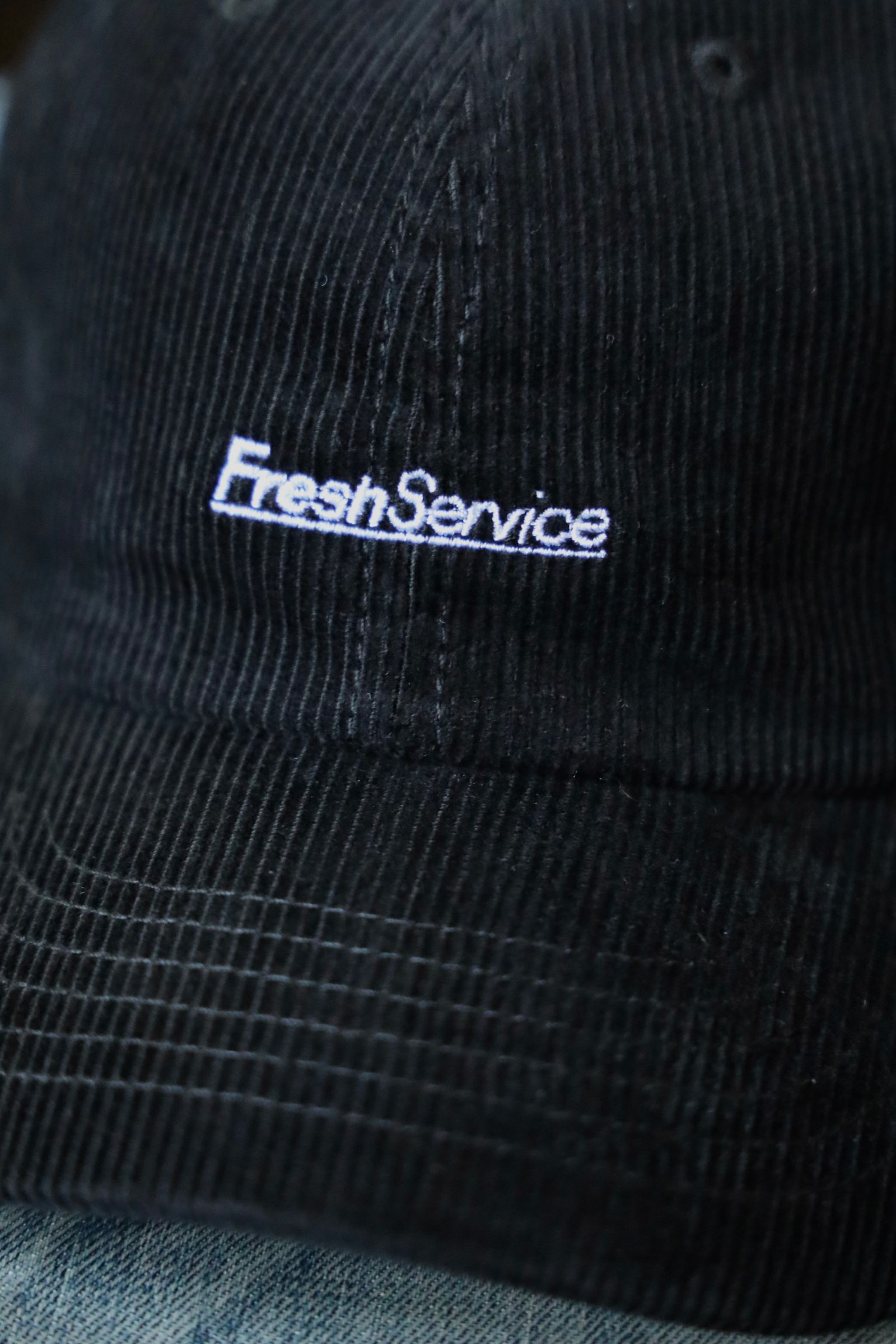 フレッシュサービス  CORDUROY CORPORATE CAP(FSP253-90031B)BLACK★10月11日(土)発売！