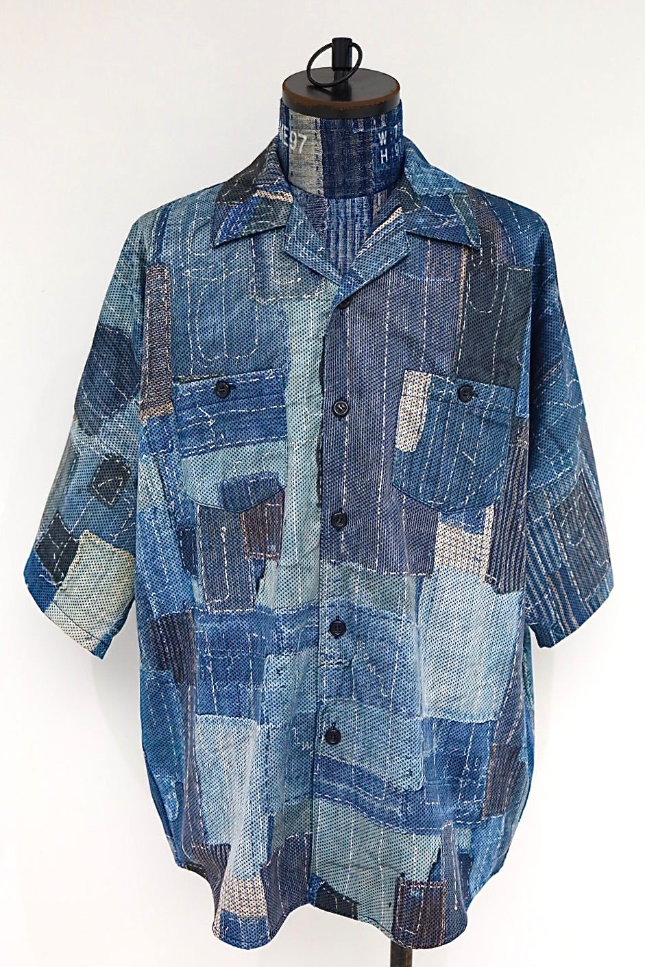 ファンダメンタル 26SS BORO S/S SHIRT(FA26SH27C)BORO☆新作発売！