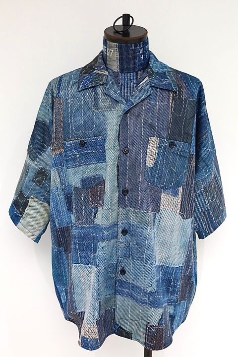 ファンダメンタル 26SS BORO S/S SHIRT(FA26SH27C)BORO☆新作発売！