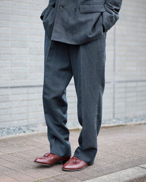 A.PRESSE 23SS Double Breasted Jacketウインドペンスタイル