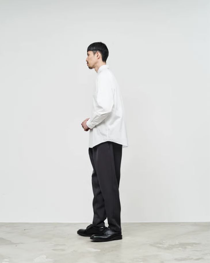 グラフペーパーシャツ Broad Regular Collar Shirt (GM253-50005B)WHITE☆7月19日(土)発売！