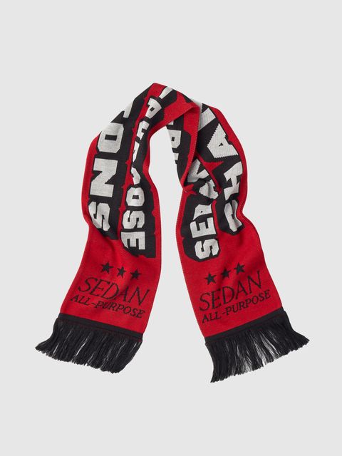 セダンオールパーパス FW24 Football Scarf(SD24F-ACO3)RED☆11月9日(土)新作発売！