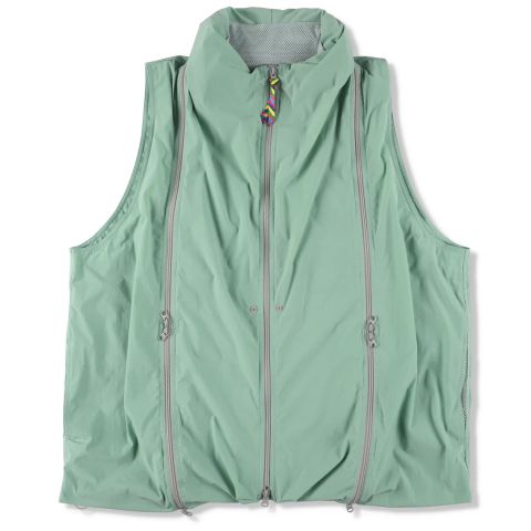 イズネス 26SS Technical Ventilation Vest(26SS_31_1007AWVEST01)MINT☆新作発売！