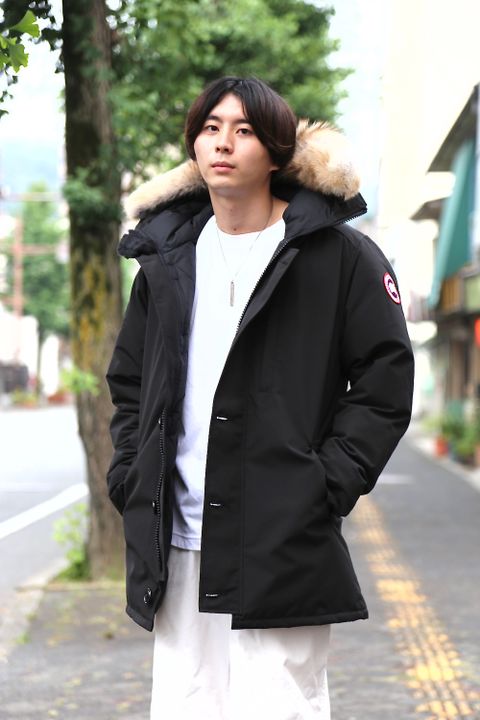 CANADA GOOSE JASPER PARKA"BLACK"style.2020.8.8.