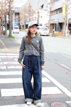 プレイコムデギャルソン おすすめROUND NECK CARDIGAN style.2026.3.11