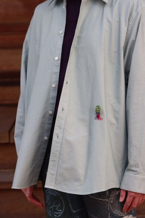 doublet VEGETABLE DYED SHIRT(22SS21SH104) style.2022.1.15.
