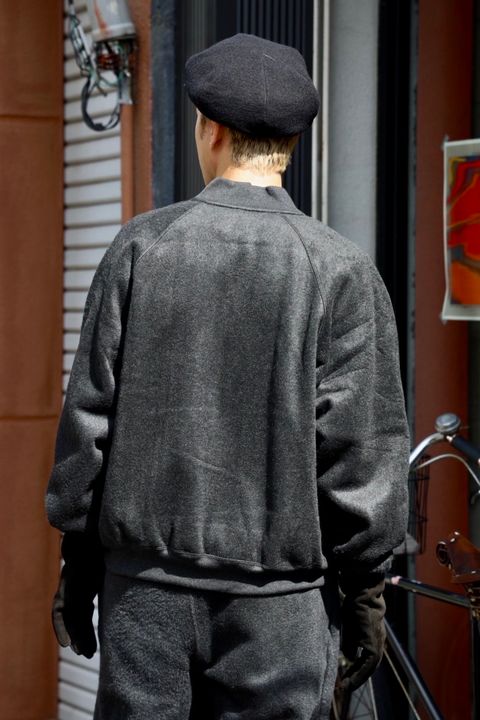 blurhms Pe/Silk Fleece Bomber Jacket 新作発売！