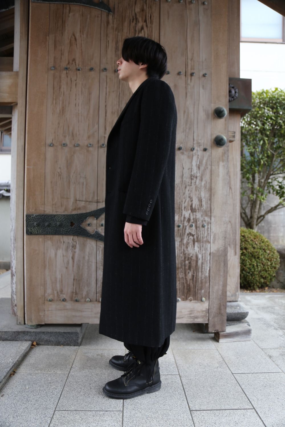 yohji yamamoto 21ss 新作「食べて...いい?」マチ付長袖PT style.2020.12.11.