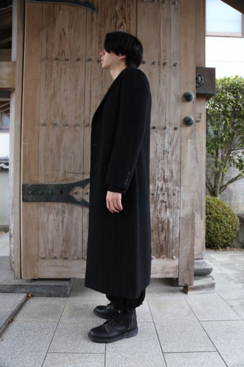 yohji yamamoto 21ss 新作「食べて...いい?」マチ付長袖PT style.2020.12.11.