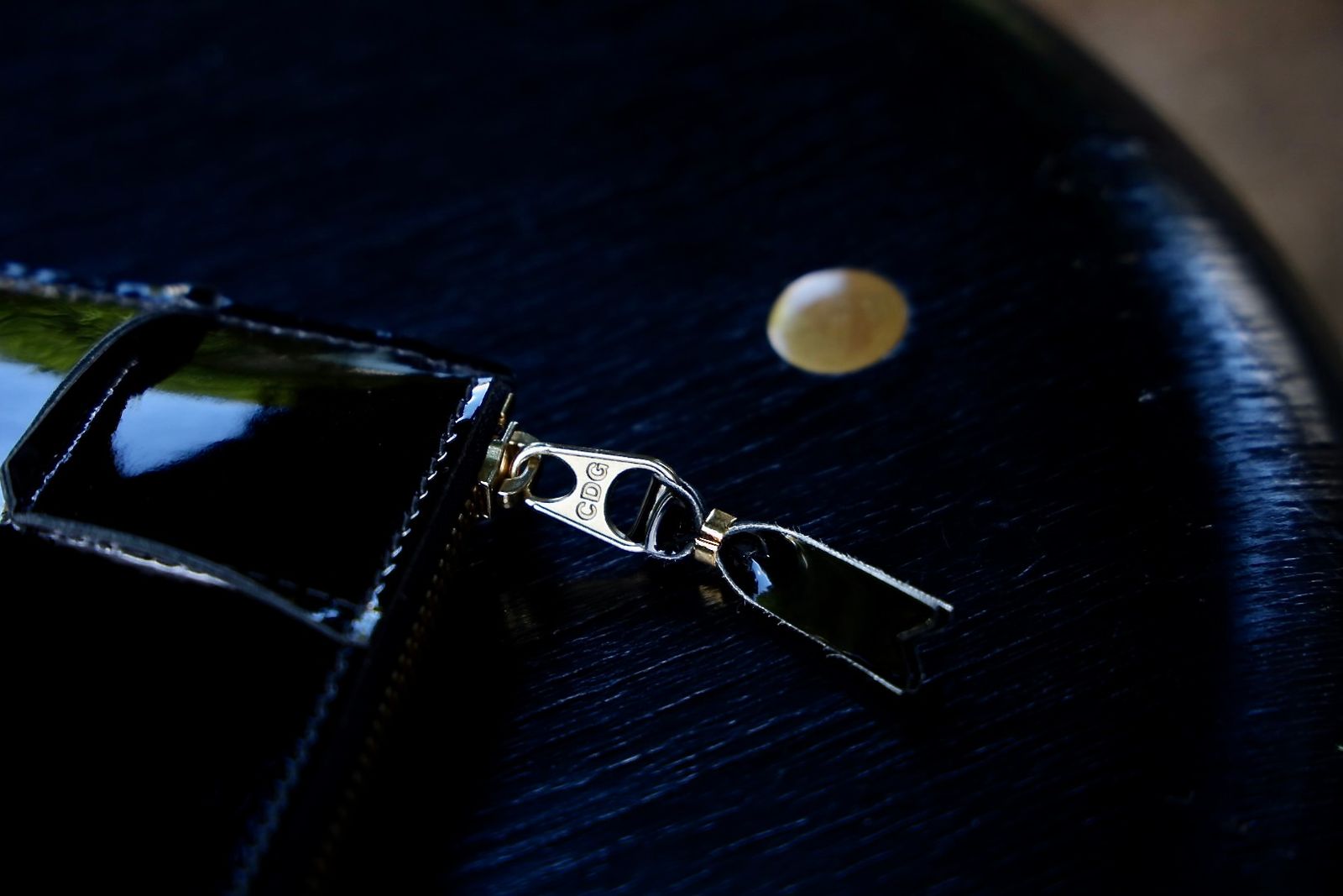 コムデギャルソン 財布 REVERSED HEM *L字型ZIP財布(8Z-R131-051)BLACK☆7月10日発売！