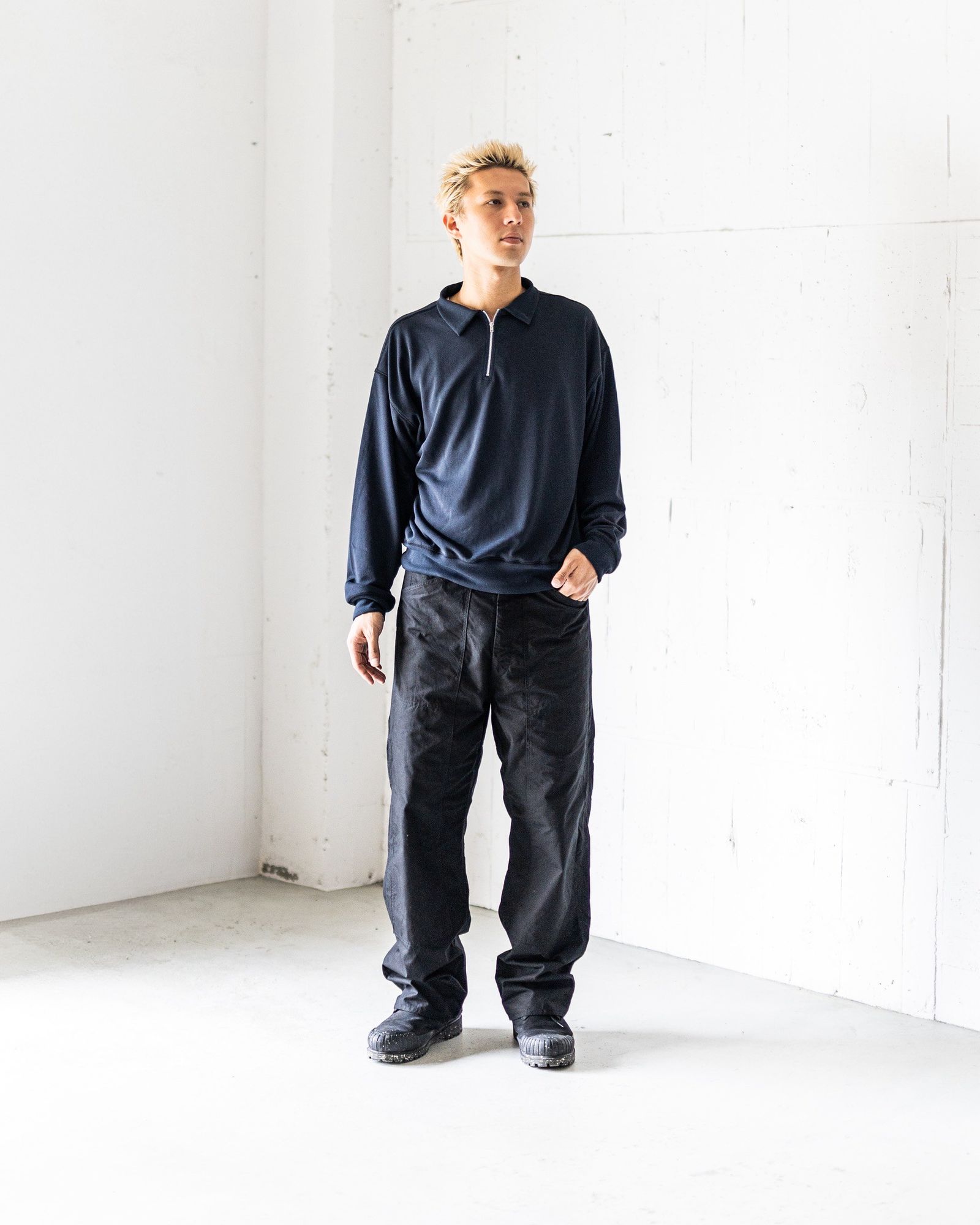 COMME des GARCONS HOMME ウールサージ3Bボタンジャケット