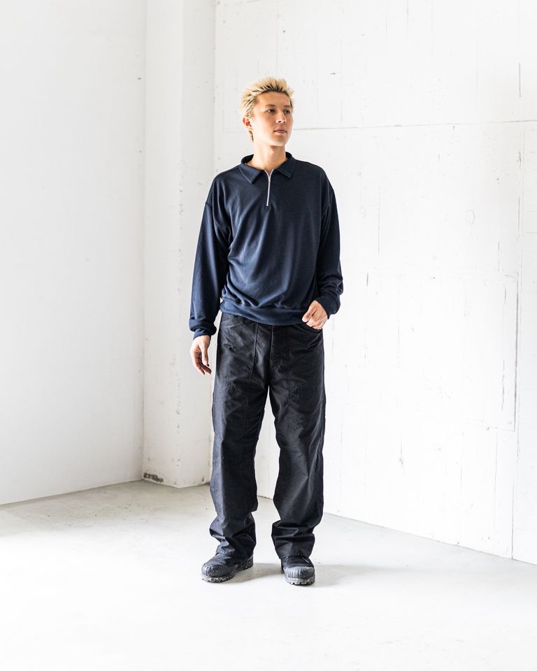 FOUNDOUR HALF ZIP LONG SLEEVE SHIRT 新作発売！