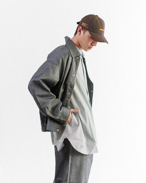 FreshService CORPORATE UNIFORM L/S SHIRT (GREEN STRIPE)スタイル 11月2日(土)新作発売！