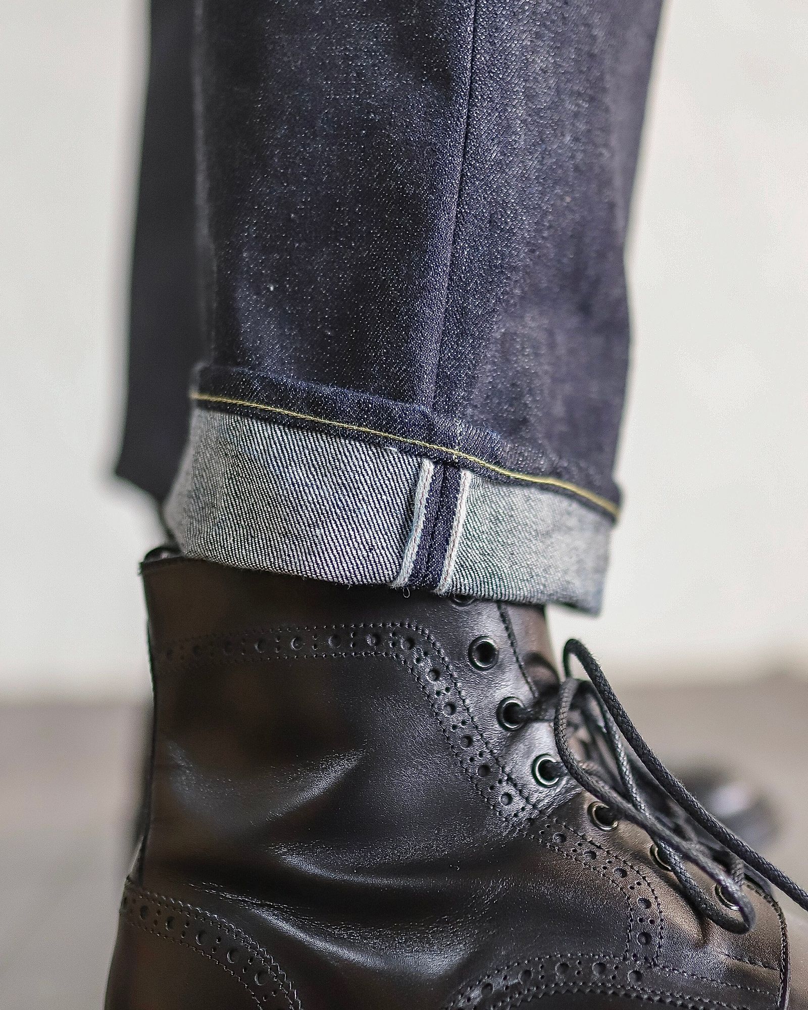 アプレッセ Washed Denim Wide Pants(AP-4001)INDIGO