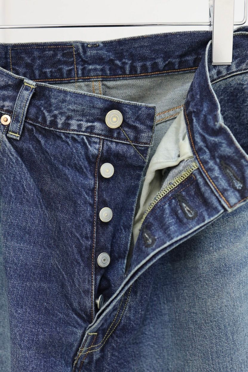 ブラームスルーツストック 26SS 13.5oz Denim Pants Narrow(bROOTS24F10S26USD)USED-Indigo☆3月13日(金)新作発売！