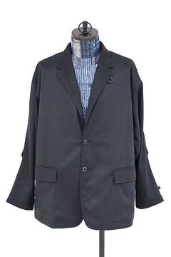 DAIWA PIER39(ダイワピア39) TECH LOOSE 2B JACKET FLANNEL(BJ-32026W)CHARCOAL☆8月29日(土)新作発売！
