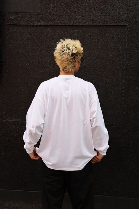 FreshService VIBTEX for FreshService L/S CREW NECK TEE (WHITE) 5月31日(土)新作発売！
