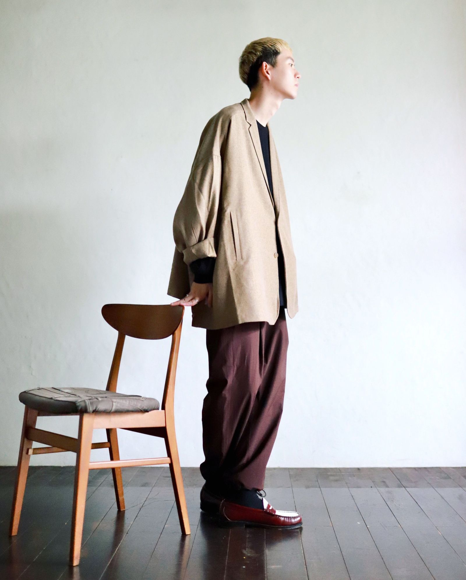 STRIPES FOR CREATIVE ストライプフォークリエイティブ FW23 TAILORED SHIRT JACKETスタイル