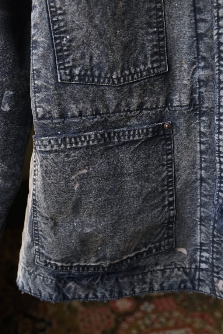 BOW WOW 25FWバウワウ  カバーオールDUCK COVERALL BLANKET LINER AGED(BW252-DCBL) AGED BLACK