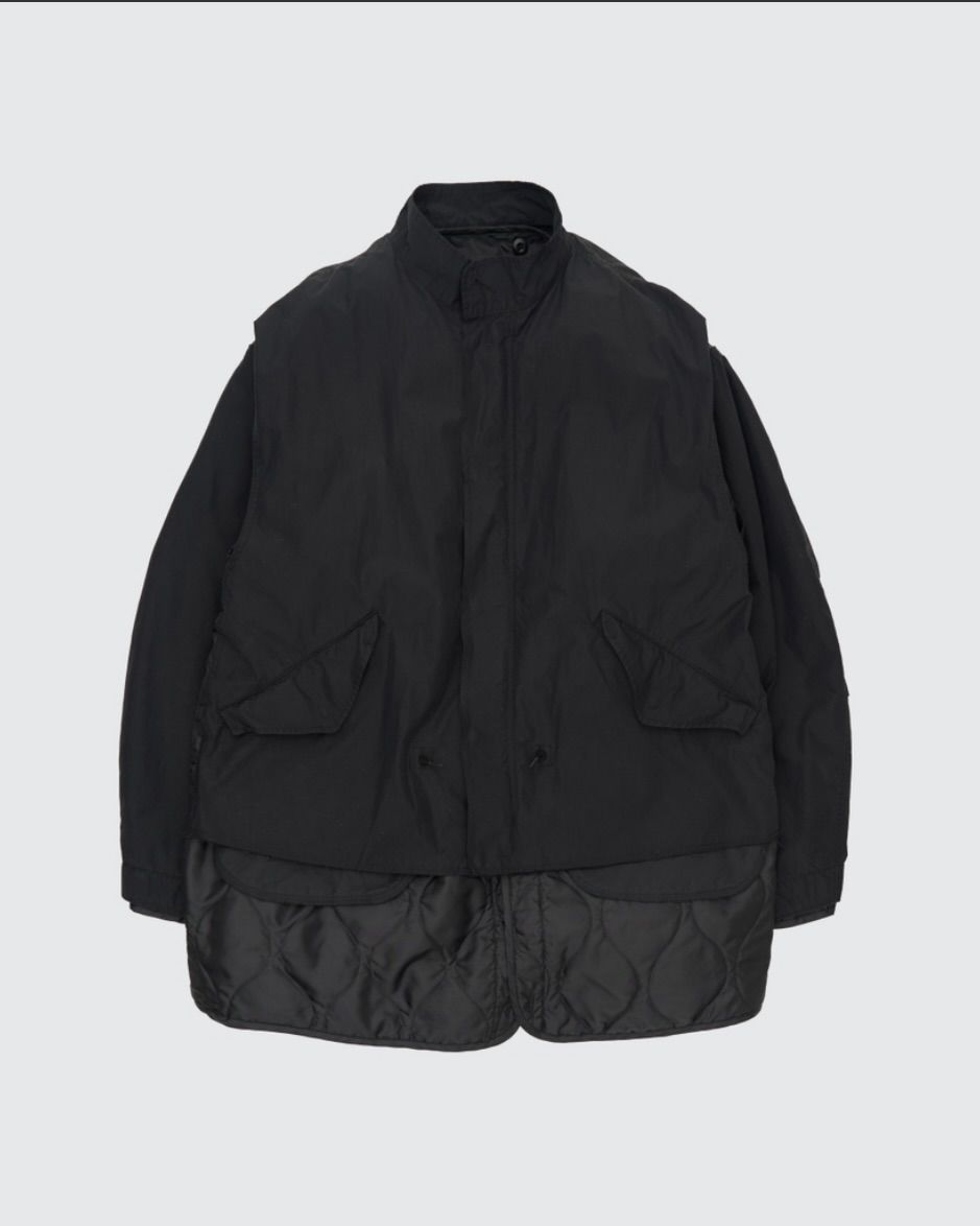 ヨーク 25FW Connected Military Blouson(YK25FW01023B)BLACK☆9月20日(土)発売！