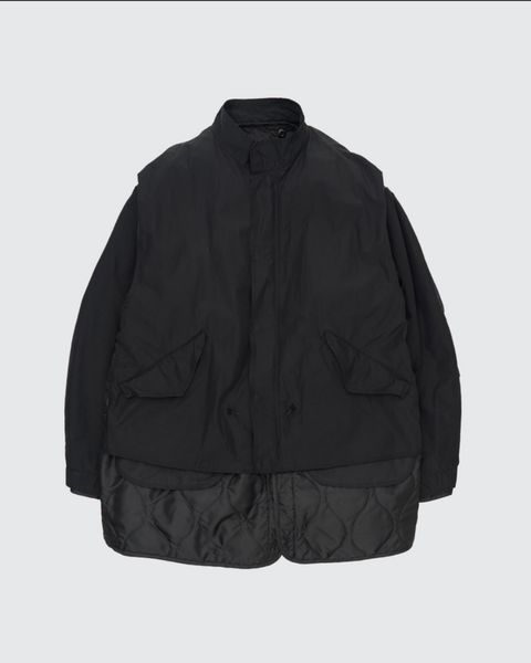 ヨーク 25FW Connected Military Blouson(YK25FW01023B)BLACK☆9月20日(土)発売！