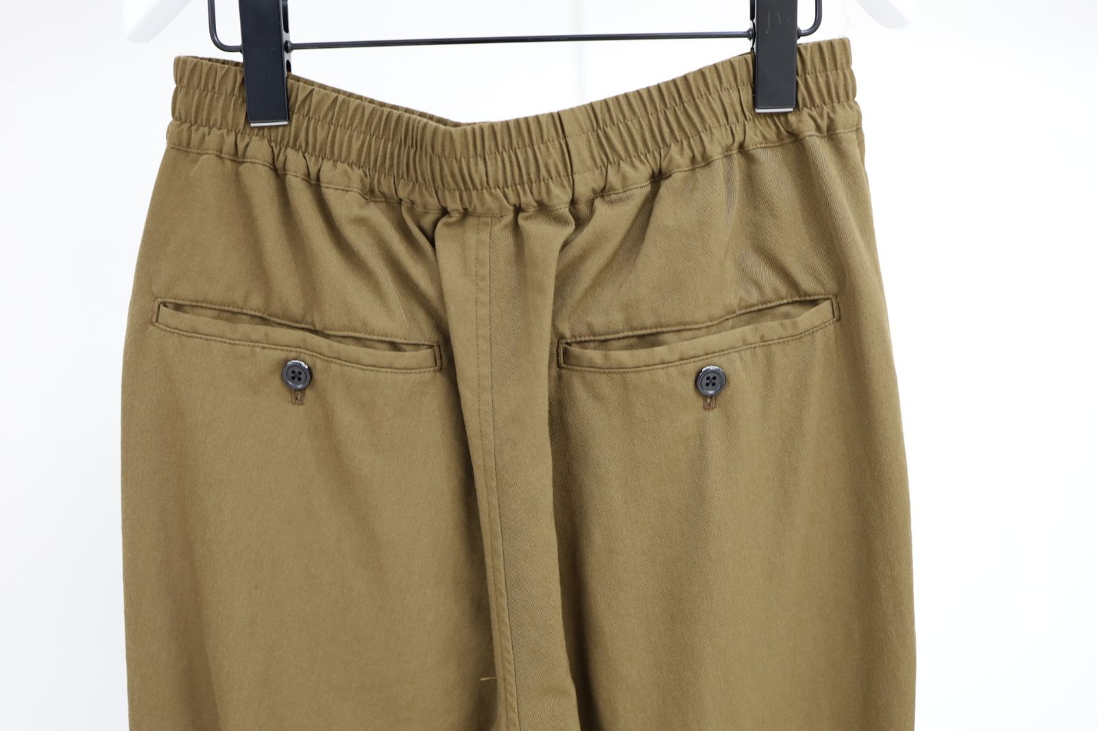 グラフペーパー Fulled Wool Twill Wide Easy Pants(GM263-40412)BROWN☆9月12日(土)発売！