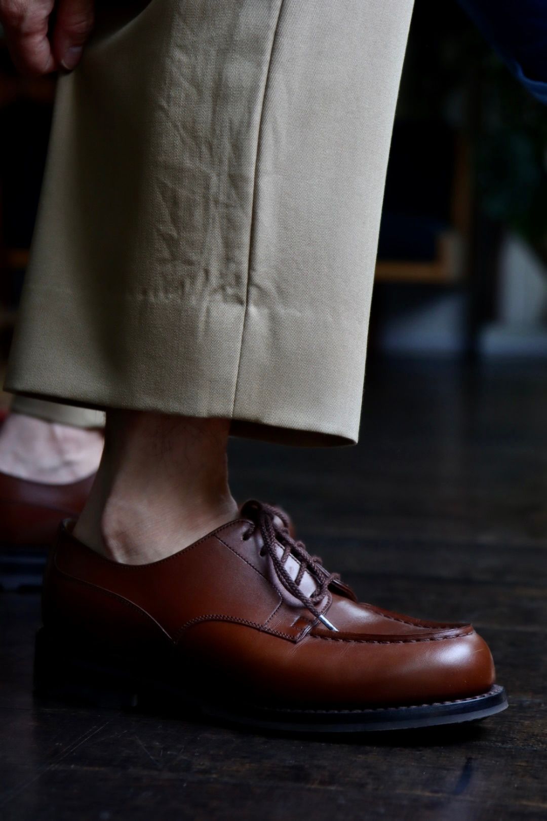 A.PRESSE Vintage Wool Trousersスタイル