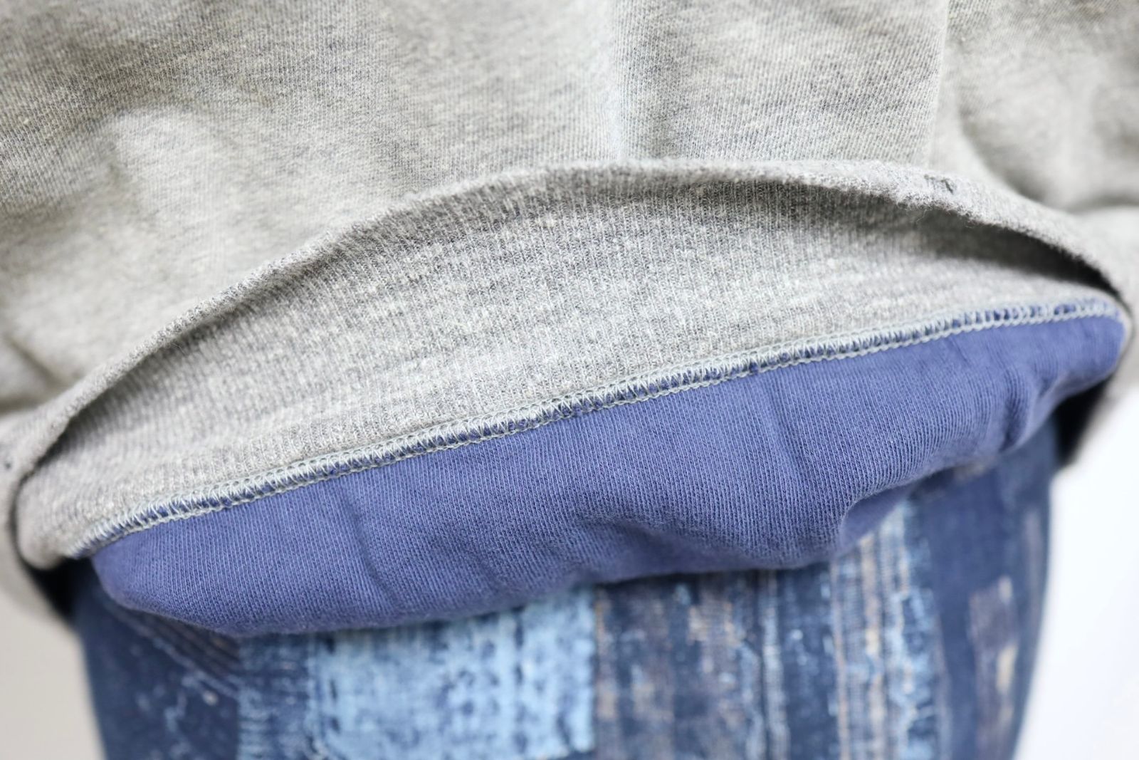 アプレッセ 2026 STYLE1 Vintage Light Weight Reversible Sweatshirt (26SAP-05-06)GRAY/NAVY☆1月24日(土)発売！