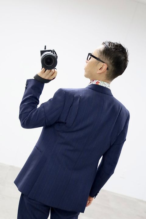 JUNYA WATANABE MAN 26SS ウールストライプジャケットセットアップスタイル