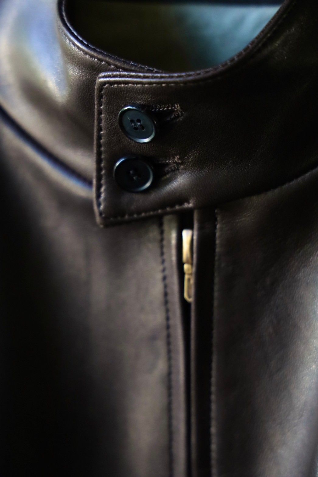 アプレッセ Leather Harrington Jacket(24AAP-01-41H)BROWN☆9月21日(土)発売！