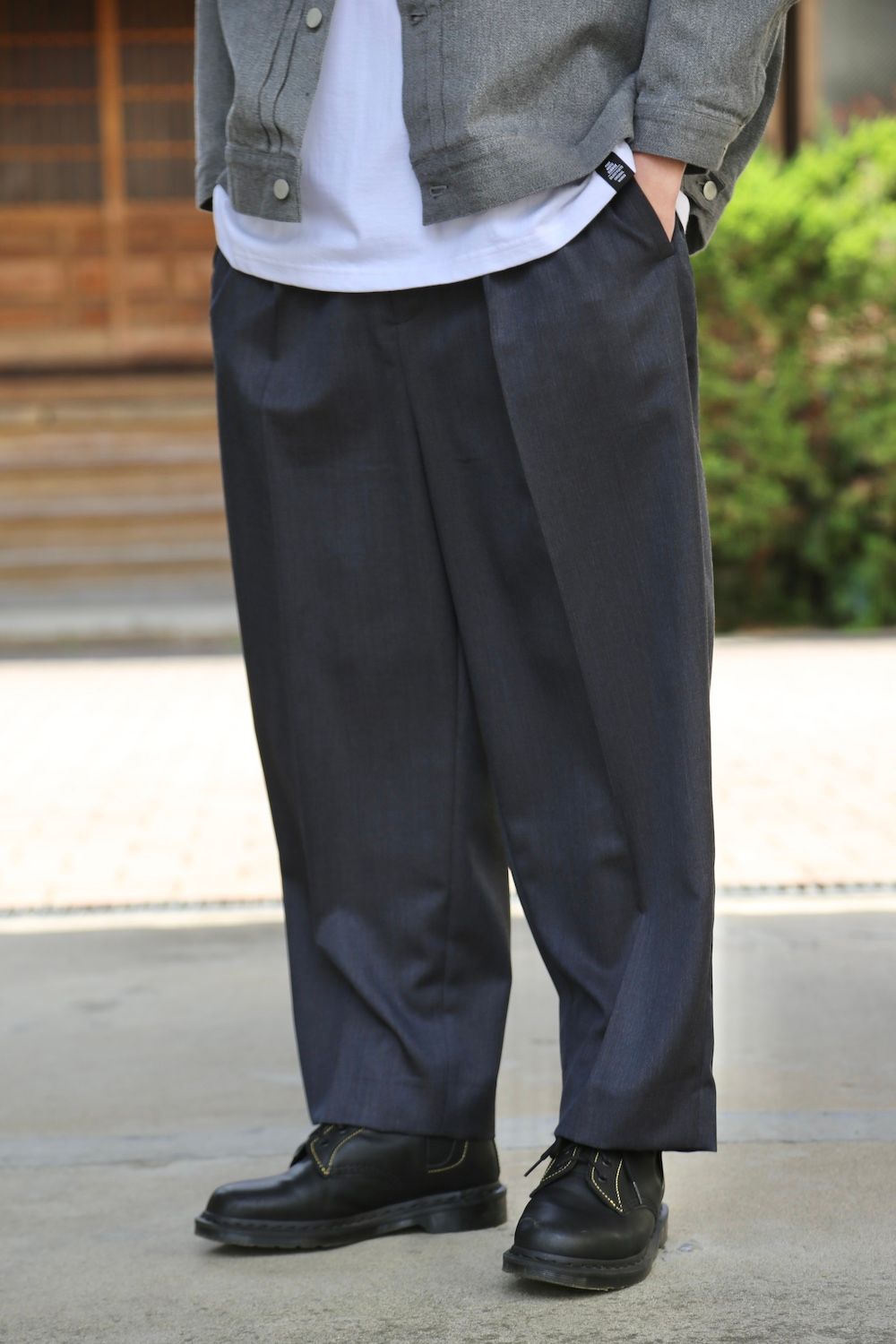 Graphpaper Colorfast Denim Blouson"GRAY"Style.2021.4.18.
