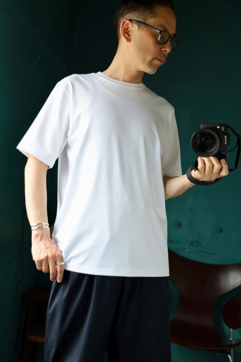 Graphpaper Solotex Twill Chef Pants(NAVY)スタイル