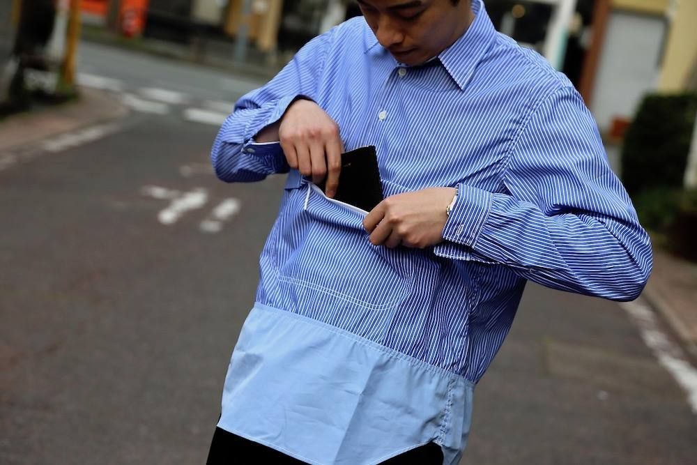 COMME des GARCONS HOMME プルオーバーMIX SHIRTSスタイル 2019.3.8