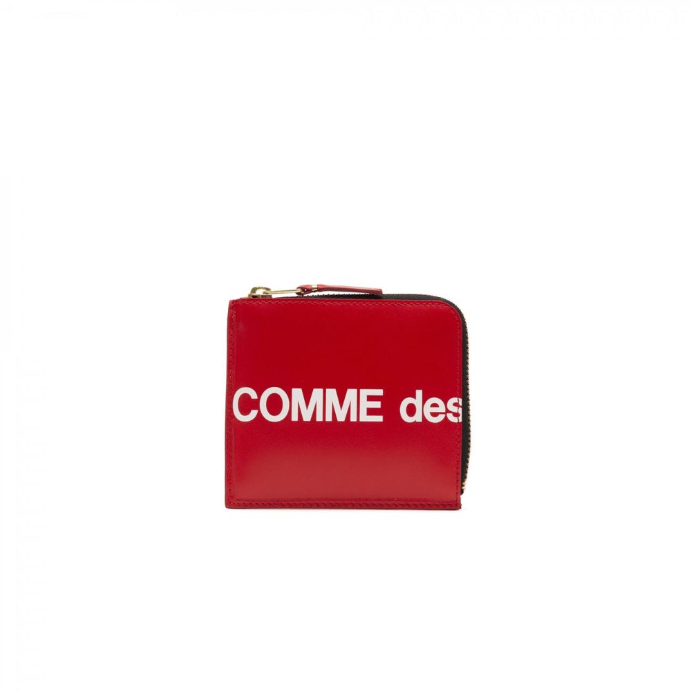 Wallet COMME des GARCONS「ロゴウォレット(L字型ハーフジップ財布) RED 6月入荷予定」