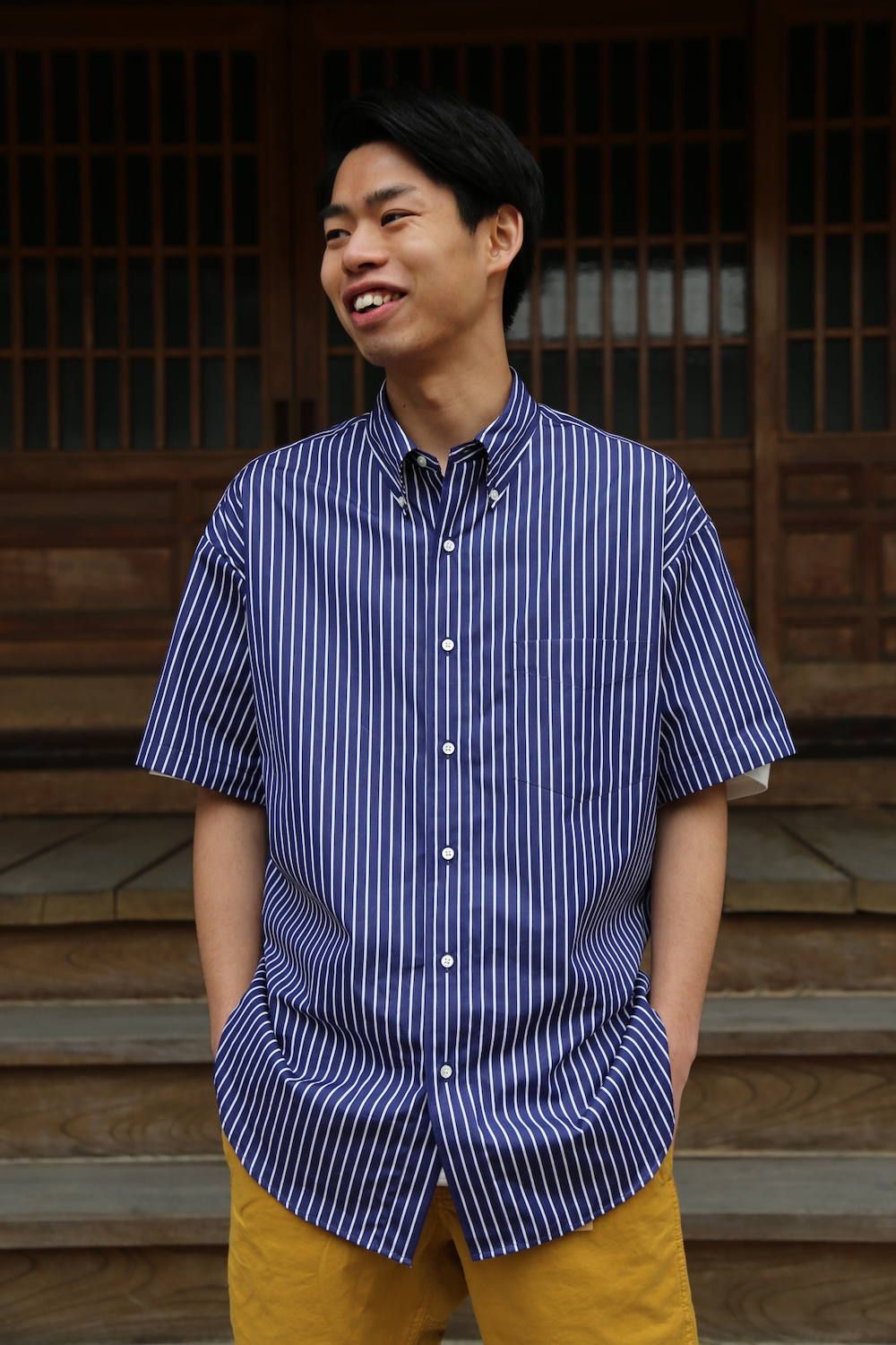 Graphpaper THOMAS MASON S/S B.D Box Shirt