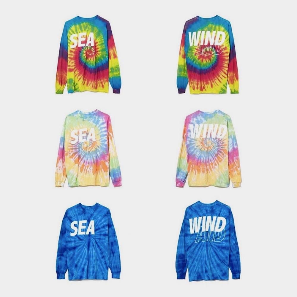 WIND AND SEA 「LONG SLEEVE CUT-SEWN TIEDYE」 6月1日(土)発売!