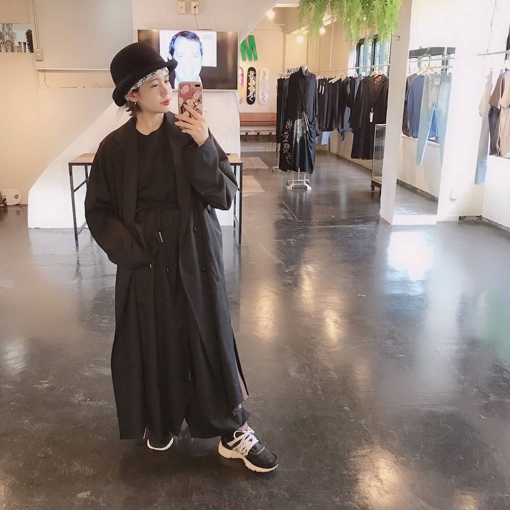 sulvamオーバーコートミックススタイル2019.6.16.