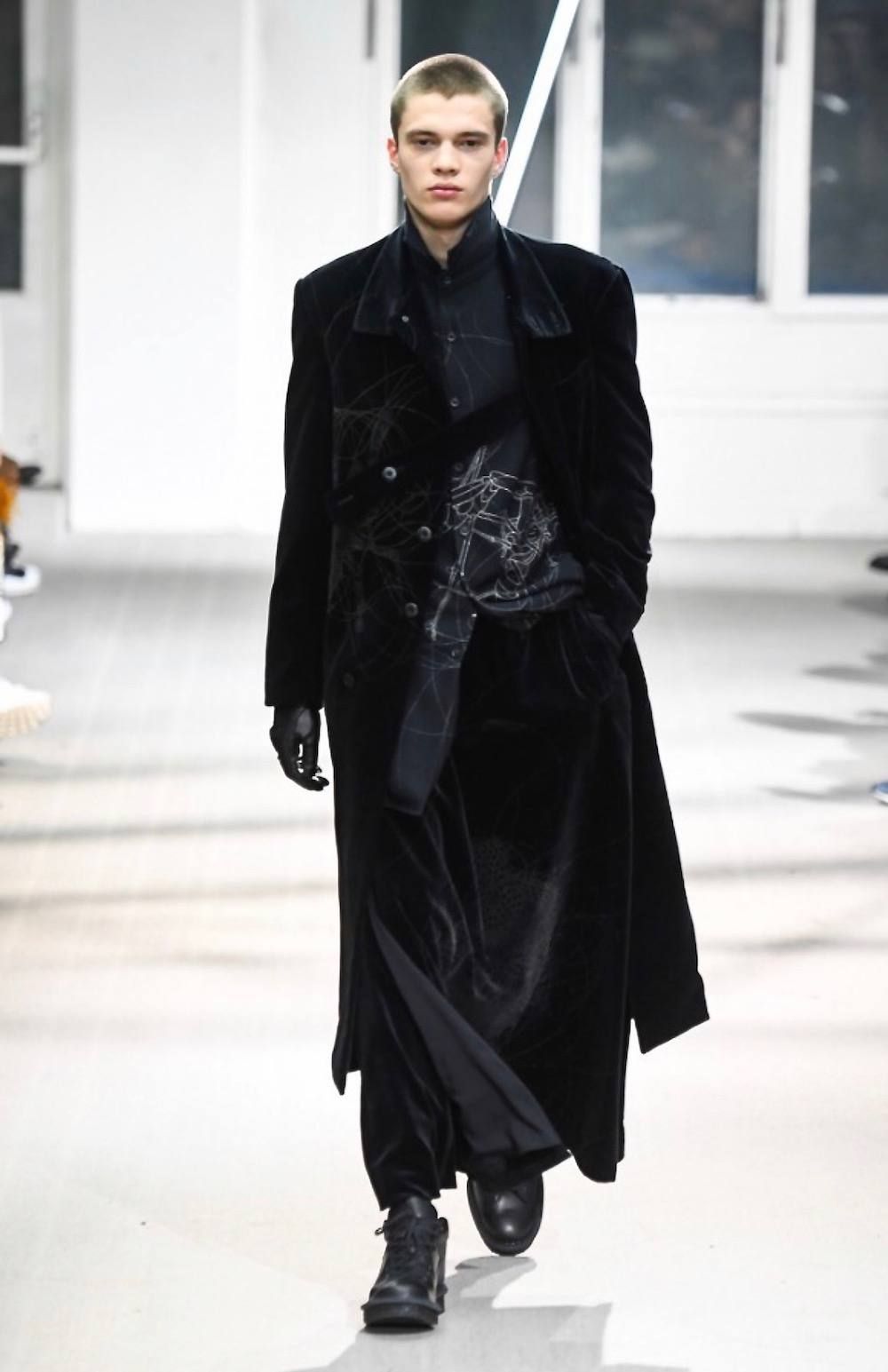 Yohji Yamamoto ヨウジヤマモト 19aw 白釦 イージーパンツパンツ ...