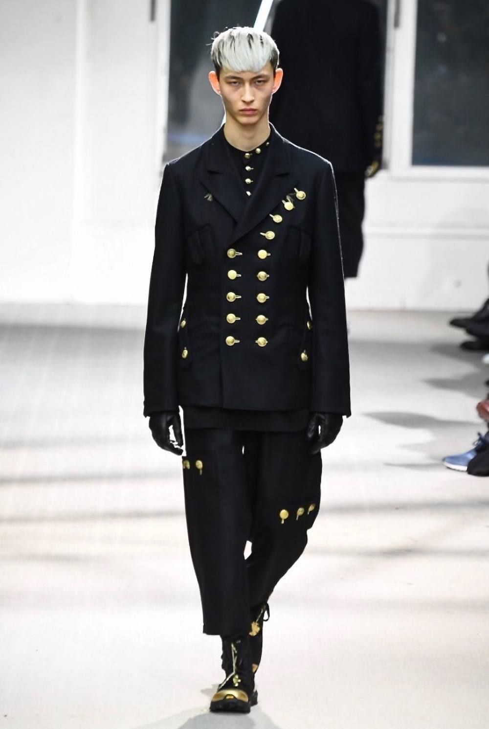 Yohji Yamamoto - yohji yamamoto pour homme 19aw 刺繍コートの