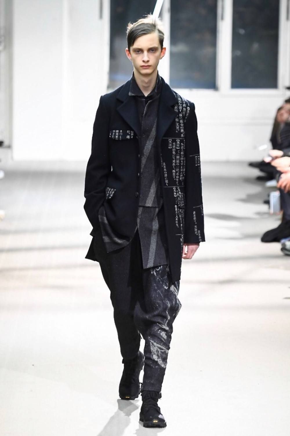 Yohji Yamamoto Pour Homme 2019-20A/Wコレクション | mark