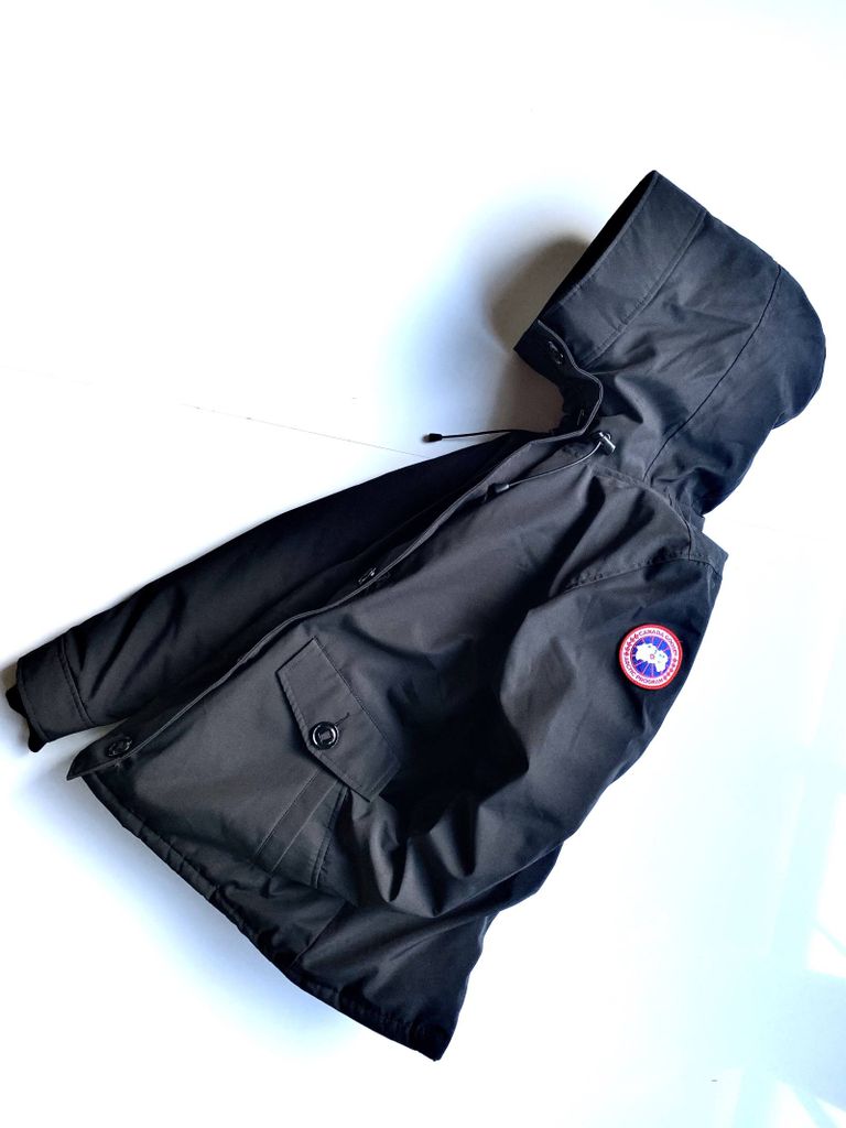 CANADA GOOSE(カナダグース)RIDEAU PARKA"BLACK" リドーパーカーダウンジャケットダウンコート(3800L )